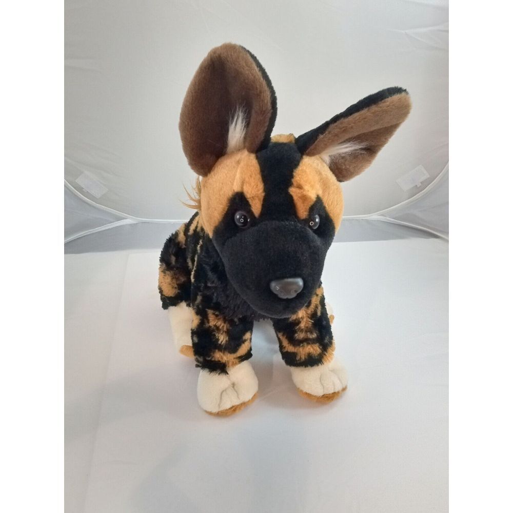 Wild Republic African Wild Dog Calico Hyena Plush Stuffed Animal 9" 🐆